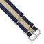 Tan Stripe Military Nylon Watch Band in Fabric - Sophia Jewelers