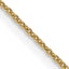 0.8mm 14K Yellow Gold Round Cable Chain - Sophia Jewelers