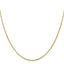 Flat Cable Chain in 14K Yellow Gold, 1.4mm - Sophia Jewelers