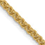 2.1mm 14K Yellow Gold Spiga Wheat Chain - Sophia Jewelers