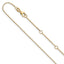 1.05mm 10K Yellow Gold Diamond-Cut Cable Chain - Sophia Jewelers