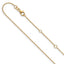 1.1mm 10K Yellow Gold Round Cable Chain - Sophia Jewelers