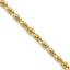 3.35mm 10K Yellow Gold Rope Chain - Sophia Jewelers