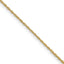1.0mm 10K Yellow Gold Singapore Chain - Sophia Jewelers