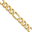 10.0mm 10K Yellow Gold Figaro Chain - Sophia Jewelers