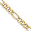 8.5mm 10K Yellow Gold Figaro Chain - Sophia Jewelers