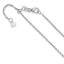1.1mm 10K White Gold Singapore Chain - Sophia Jewelers