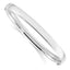 5.9mm 10K White Gold Bangle - Sophia Jewelers