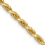 2.75mm 14K Yellow Gold Diamond-Cut Lightweight Rope Chain - Sophia Jewelers