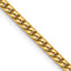 2.0mm 14K Yellow Gold Franco Chain - Sophia Jewelers