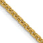 1.95mm 14K Yellow Gold Round Cable Chain - Sophia Jewelers