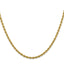 Diamond-Cut Rope Chain in 14K White Gold, 2.75mm, 7–30 Inch - Sophia Jewelers