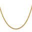 2.75mm 14K White Gold Diamond-Cut Rope Chain - Sophia Jewelers