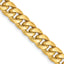 6.75mm 14K Yellow Gold Miami Cuban Link Chain - Sophia Jewelers