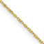 0.9mm 14K Yellow Gold Polished And Diamond-Cut Fancy Link Chain - Sophia Jewelers