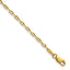 2.3mm 14K Yellow Gold D/C Long Link Cable Chain - Sophia Jewelers