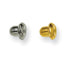 Inverness 6 pair (3-Gold-plated and 3-316 Stainless Steel) Earring Clutches - Sophia Jewelers
