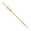Infinity Anklet in 14K Yellow Gold with Extender, 9 Inch - Sophia Jewelers