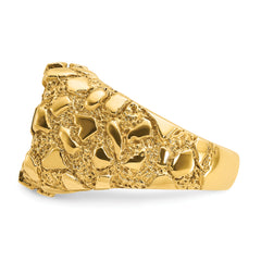 10k Men's Onyx Nugget Complete Ring