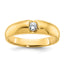Men's Diamond Ring in 14K Yellow Gold (1/5 ct. tw.), Size 10 - Sophia Jewelers