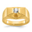 14k Mens Diamond Ring Mounting, Mounting Only - Sophia Jewelers