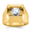 Men's Lab-Grown Diamond Ring in 14K Yellow Gold (2 1/2 ct. tw.), Size 10 - Sophia Jewelers