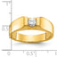 14k Mens 1/3 carat Diamond Complete Ring - Sophia Jewelers