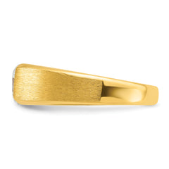 14k 1 carat Lab Grown Diamond VS/SI+ G+ Complete Men's Ring