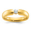 14k Mens 1/4 carat Diamond Complete Ring - Sophia Jewelers