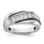 Men's Black Lab-Grown Diamond Ring in 14K White Gold (1 ct. tw.), Size 10 - Sophia Jewelers