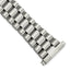 President-Style Deployment Watch Band in Stainless Steel, 16 to 20mm (Tapered)mm - Sophia Jewelers