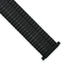 Black Expansion Watch Band in Stainless Steel, Matte, 17mm - Sophia Jewelers
