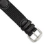 Black Nylon Watch Band 18mm