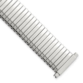 16-21mm Mens Stainless Steel Thin-Flexo Expansion Link 6.5 inch Watch Band