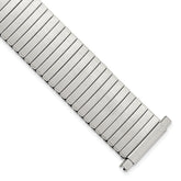17-22mm Mens Satin Stainless Steel Thin-Flexo Expansion Link 6.5 inch Watch Band
