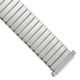 18-23mm Mens Satin Stainless Steel De-Flexo Expansion Link 6.75 inch Watch Band