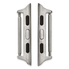 38mm Apple Watch Pair of Steel Adapters Fits 20mm Watch Band