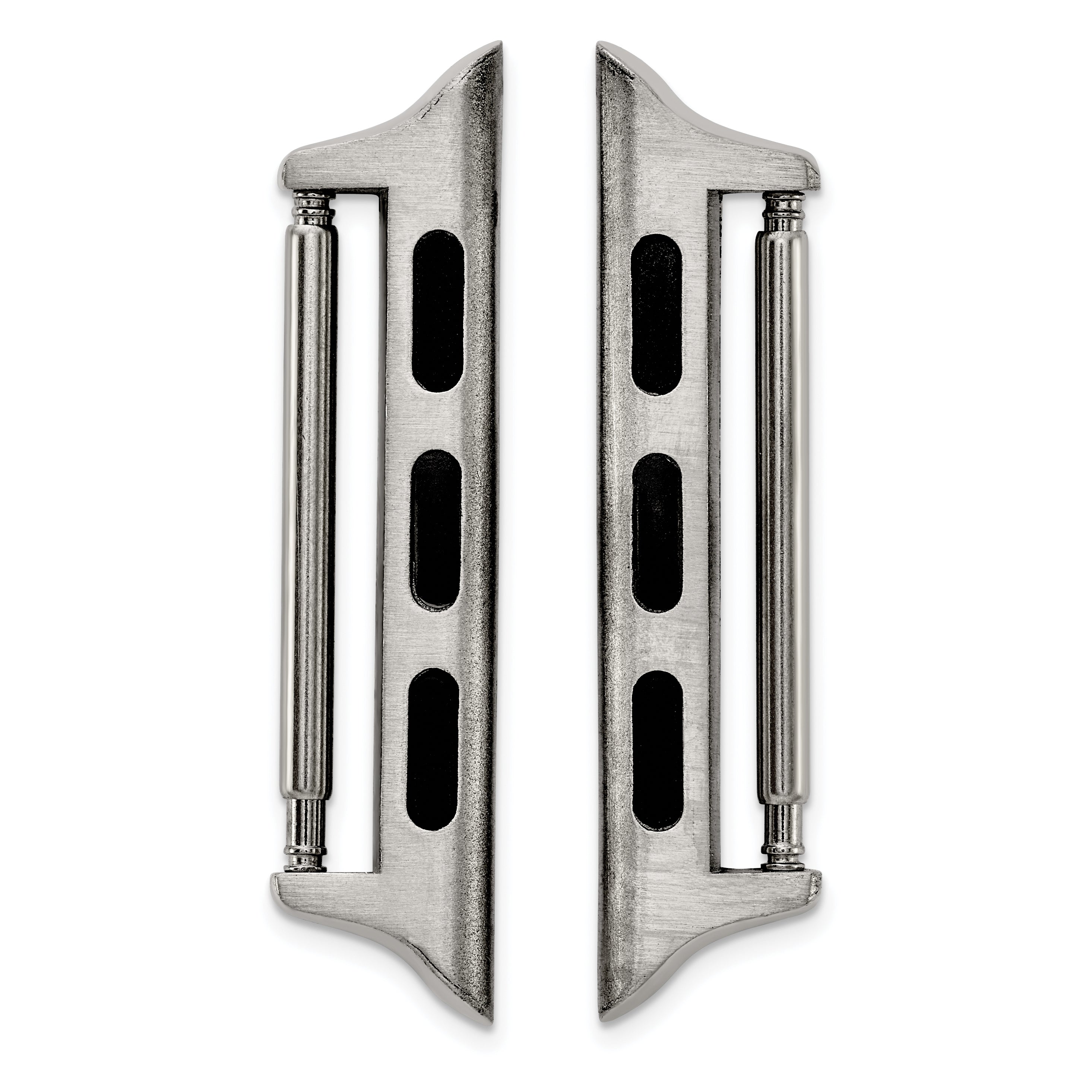 38mm Apple Watch Pair of Steel Adapters Fits 20mm Watch Band