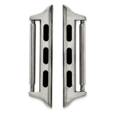 38mm Apple Watch Pair of Steel Adapters Fits 20mm Watch Band