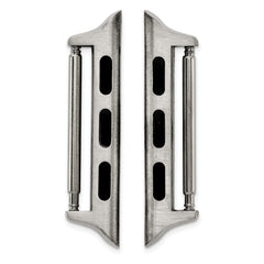 38mm Apple Watch Pair of Steel Adapters Fits 20mm Watch Band