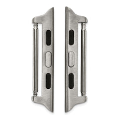 42mm Apple Watch Pair of Steel Adapters Fits 24mm Watch Band