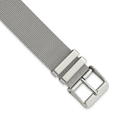 18mm Two-Piece Milanese Style Stainless Steel Fine Mesh 7.5 inch Watch Strap
