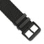 Mesh Watch Band in Black PVD-Plated Stainless Steel, Matte - Sophia Jewelers
