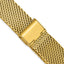 Gold-Tone Mesh Watch Strap in Stainless Steel, 20mm