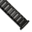 Expansion Watch Band in Black IP-Plated Stainless Steel, 18mm - Sophia Jewelers