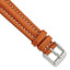 Saddle Brown Oil-Tanned Leather Watch Band, 24mm - Sophia Jewelers