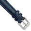 Navy Teju Lizard Grain Leather Watch Band, 14mm - Sophia Jewelers