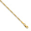 14K Yellow Gold Figaro Chain Necklace 1.9mm
