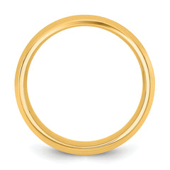 14KY 6.5mm Bevel Edge Comfort Fit Band Size 14