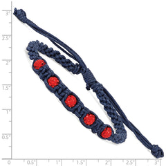 Crystal Macrame Bracelet